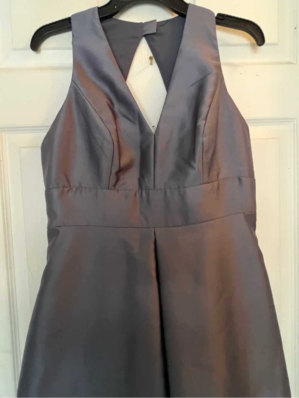 ALFRED SUNG Gray V-Neck Maxi Dress - Picture 5 of 6